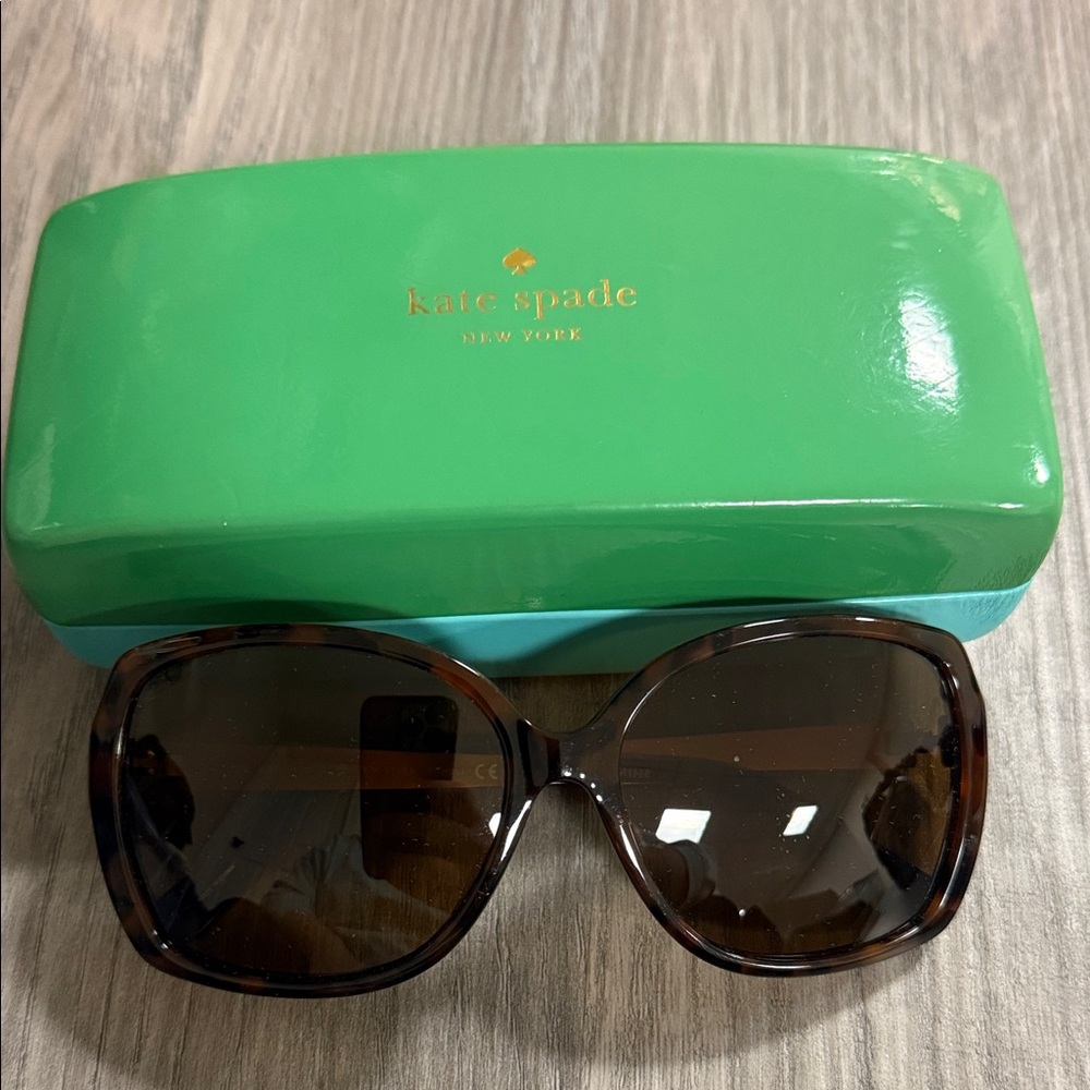Kate Spade polarized Tortoise Shell Sunglasses